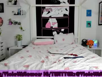 girl violetttflowers image #233002